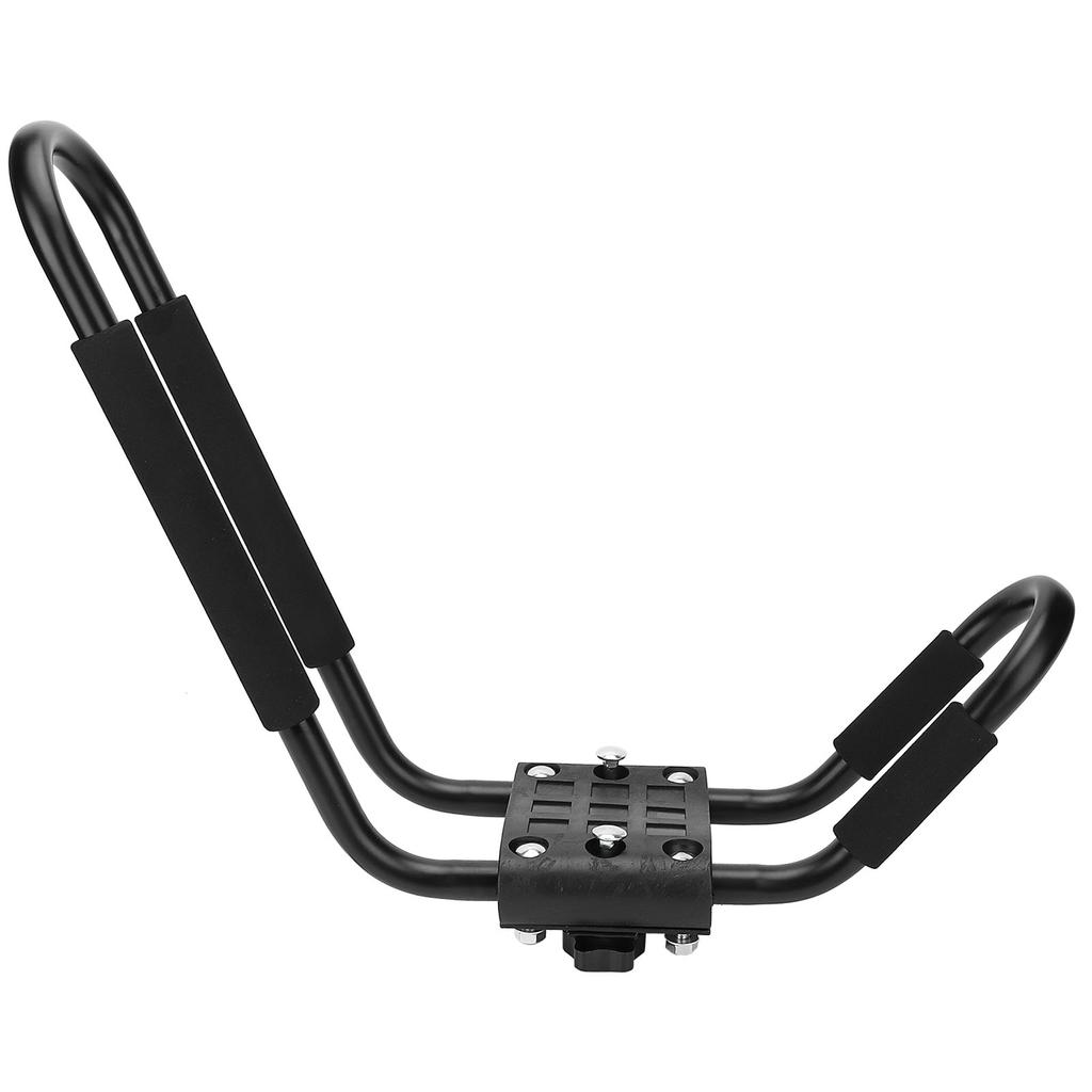 Kayak Bracket, Strong Load Capacity Alloy Kayak Storage Canoe Car Carrier Holder with Fittings Accessory
