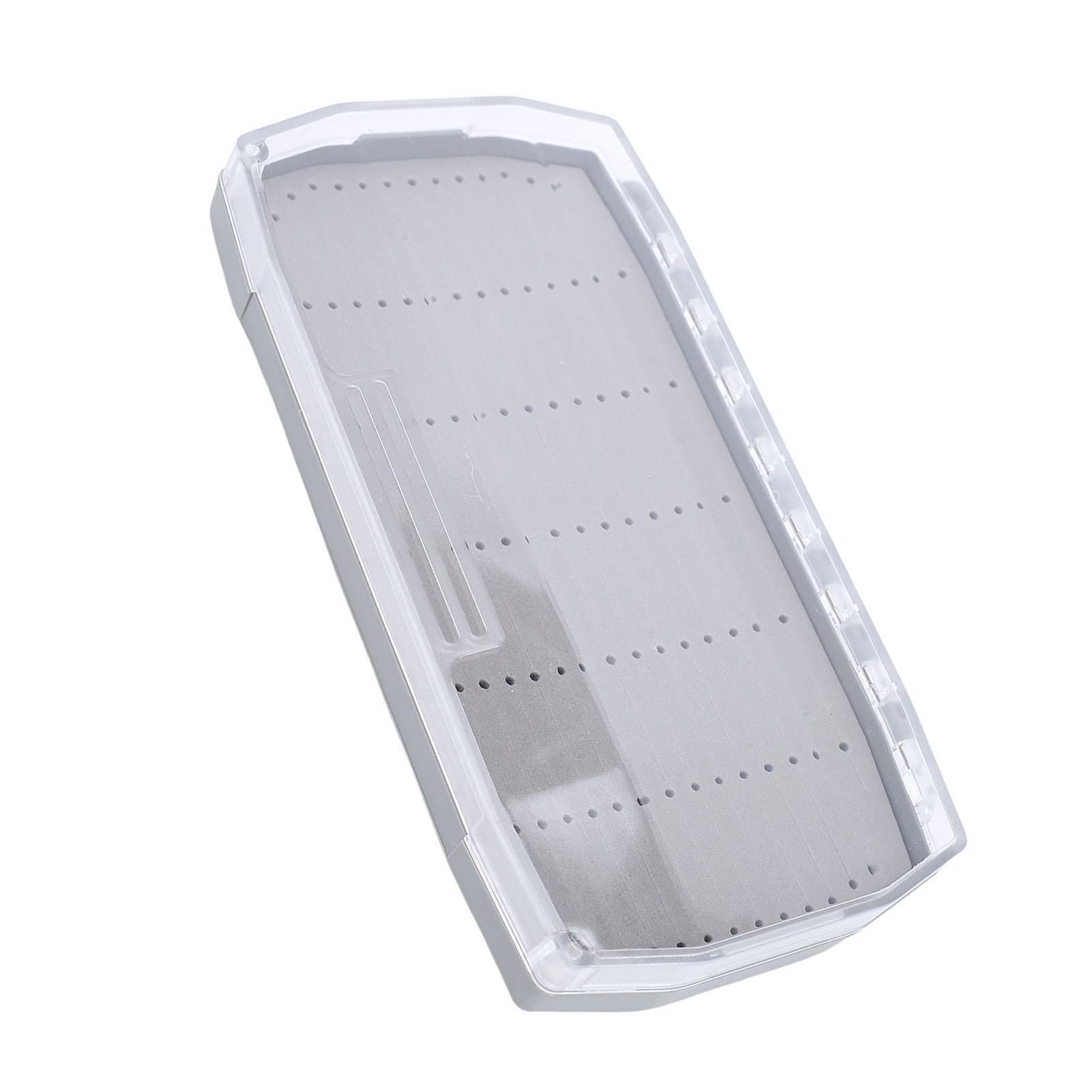 Fly Fishing Box PC Clear Lid EVA Foam Magnetic Portable Fly Fishing Tackle Storage Box for Outdoor