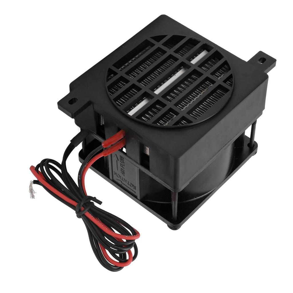 PTC Air Heater Constant Temp Heating Insulated Mini Element Fan Heater for Car Truck Appliance 100W
