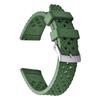 20mm/22mm Honeycomb Pattern FKM Rubber Watch Band Quick Release Spring Bars For Seiko SRP775Sweatproof Durable Replacement Strap