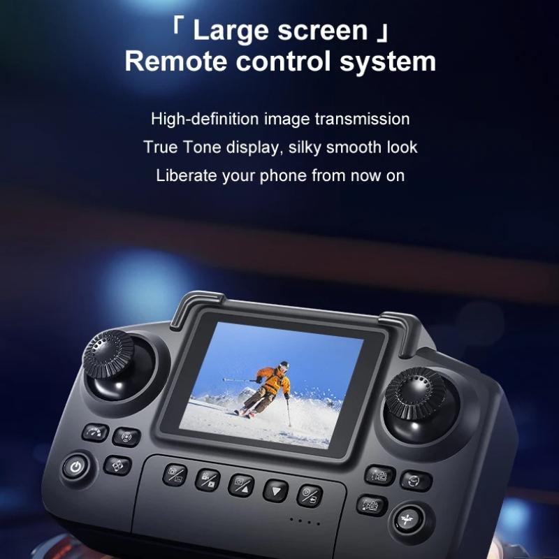 2026 K812 MAX 4K Professional HD Dual Camera GPS Drone with Screen 5G WIFI 360°Obstacle Avoidance Brushless Light Flow Foldable Quadcopter Dron