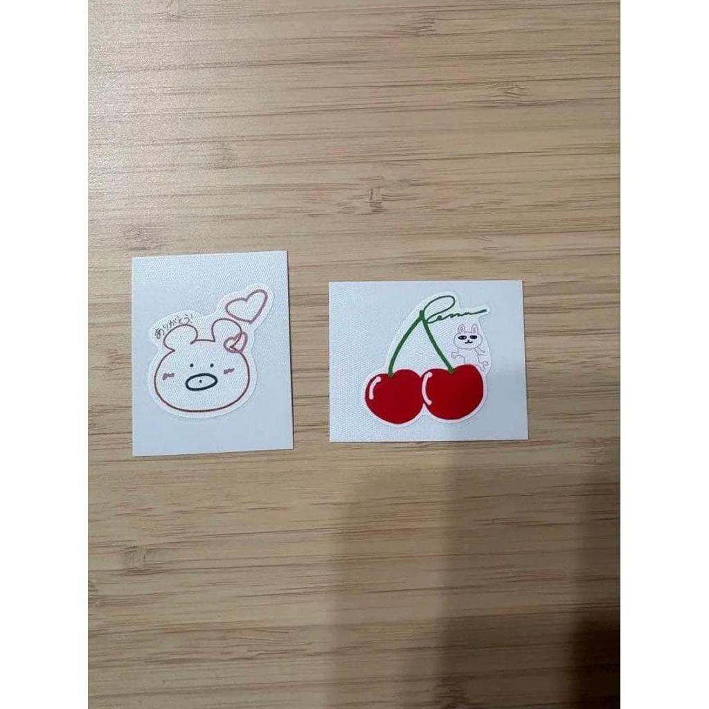 Used Sakurazaka46 Random Sticker Yasuno Tamura Rena Moriya
