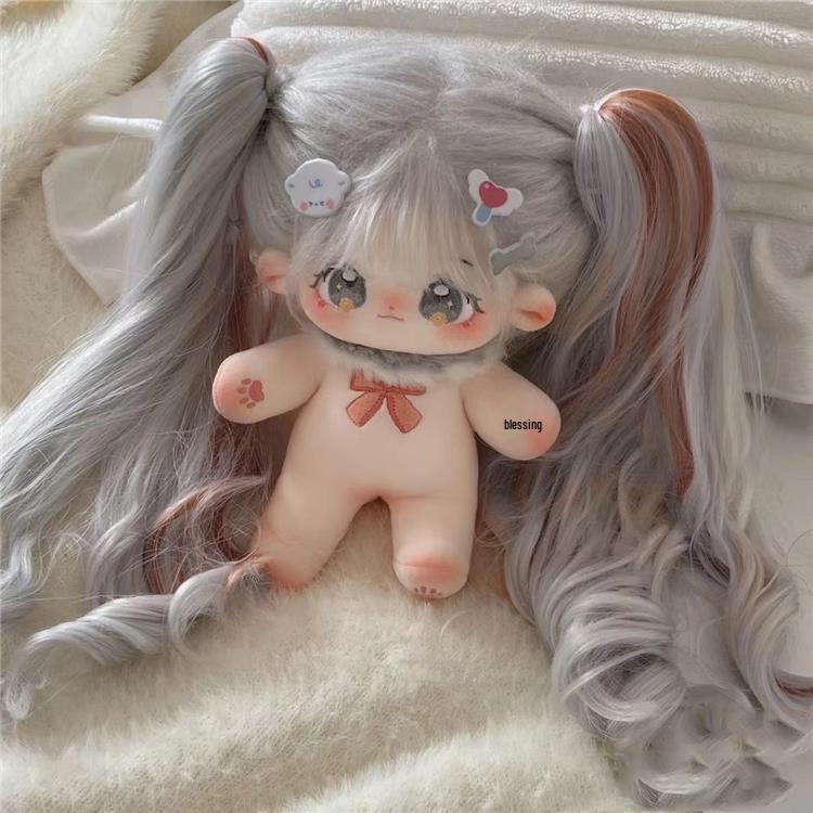 In Stock Nannan Cotton Female Doll with Exploded Hair – Perfect Gift for Classmates or Girls