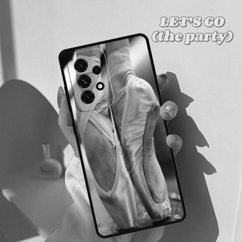 Ballerina En Pointe Ballet Slippers Shoes Dance Dancer case For Samsung A42 A31 A40 A51 A71 A32 A80 A91 A52 A72 A50 A70 A11 A12