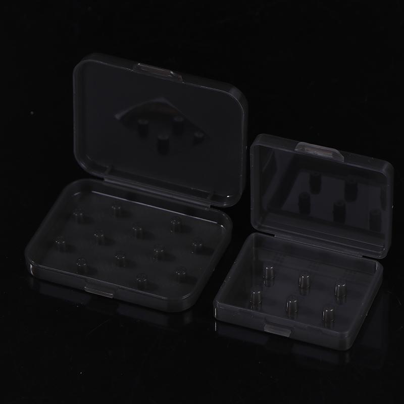 Eartips Plastic Box Earplugs Packing Box Earphone Tips Memory Foam Case Earphone Accessories Organizer Box Storage Bag