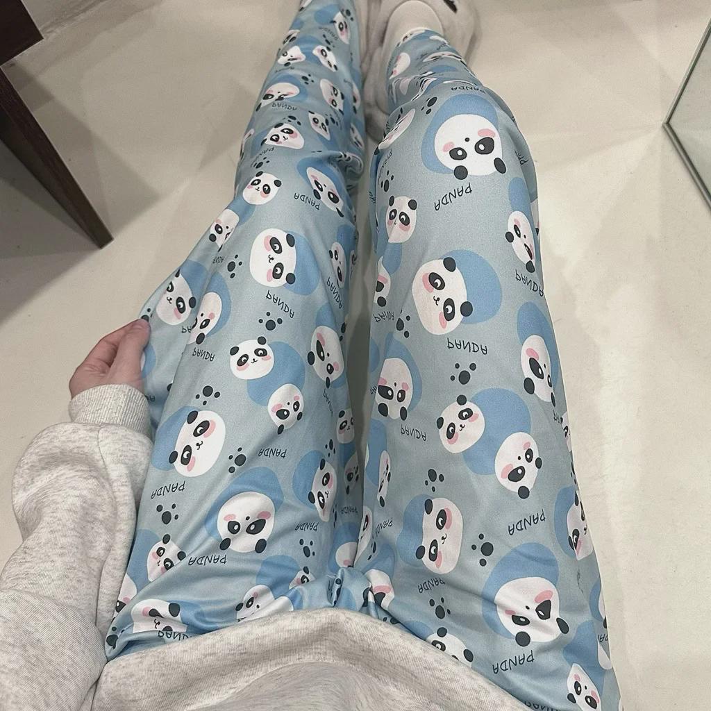 Versatile Women's Panda Pants: Perfect for Walking, as Pajamas, or Casual Wear