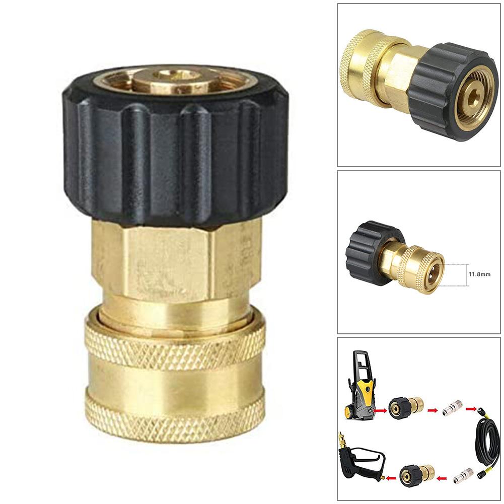Adapter Quick Connector Accessories Cleaning Pressure Washer