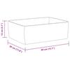 Wash Basin 40 X 30 X 13 Cm Ceramic Black