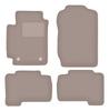 Beige Velour Floor Mats For: Suzuki Grand Vitara II 5-door (2005-2014)