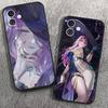Jade Honkai Star Rail Anime Phone Case For IPhone 17 Air 16 15 14 13 Pro Max 11 12 Black Silicone Cover