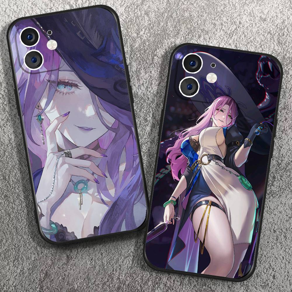 Jade Honkai Star Rail Anime Phone Case For IPhone 17 Air 16 15 14 13 Pro Max 11 12 Black Silicone Cover