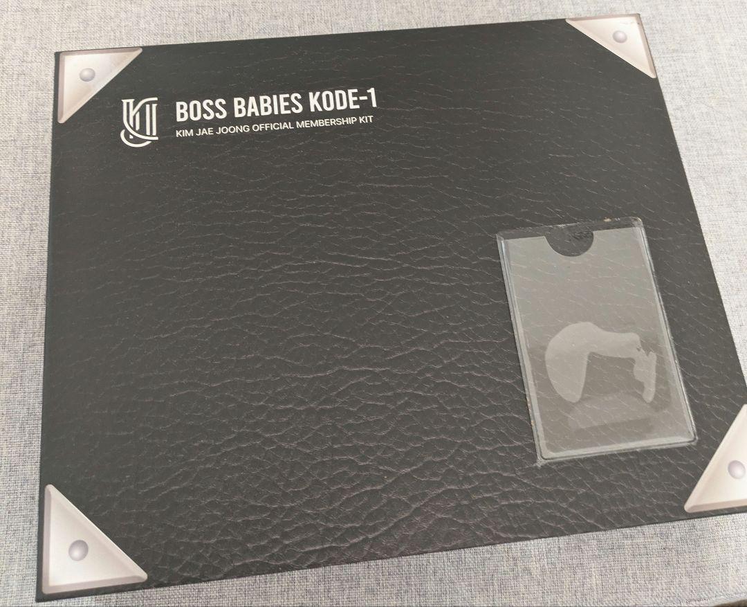 

[USED] Jaejoong BOSS BABIES KODE-1 Kit
