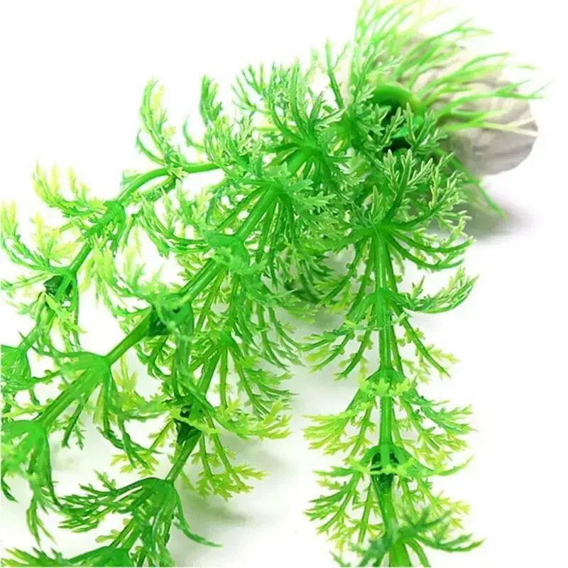 1/3pcs Aquarium Plants Decoration Artificial Green Waterweed Aquatic Plants Decor for Fish Tank Aquarium Accessories Decorations