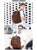 AUGUR Vintage Canvas Backpack for Men – Dual-Shoulder Laptop & School Bag