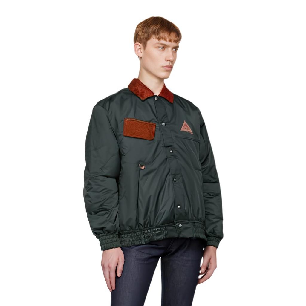 Nike Jackets Men's Black Lapel Moderate Pilot DQ6120-010