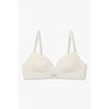 Women S Ribbed Logo Patch Bralette Bra 0826381501