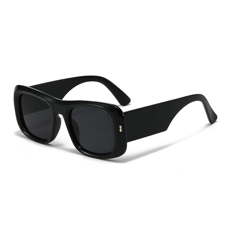1/4pcs Vintage Square Sunglasses Women Large Frame Candy Color Gradient Leopard Eyewear Unisex UV400 Protection