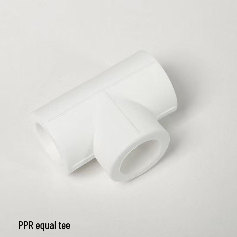 Hot Melt PPR Plastic Elbow Tee Pipe Fittings for Tap Water, Sizes: 20mm (1/2 inch), 25mm (3/4 inch)