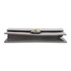 Gucci Double G Series Double G Logo Snap Closure Leather Woc Chain Bag Women Shoulder Bag Gray 510314-CAO0G-1226