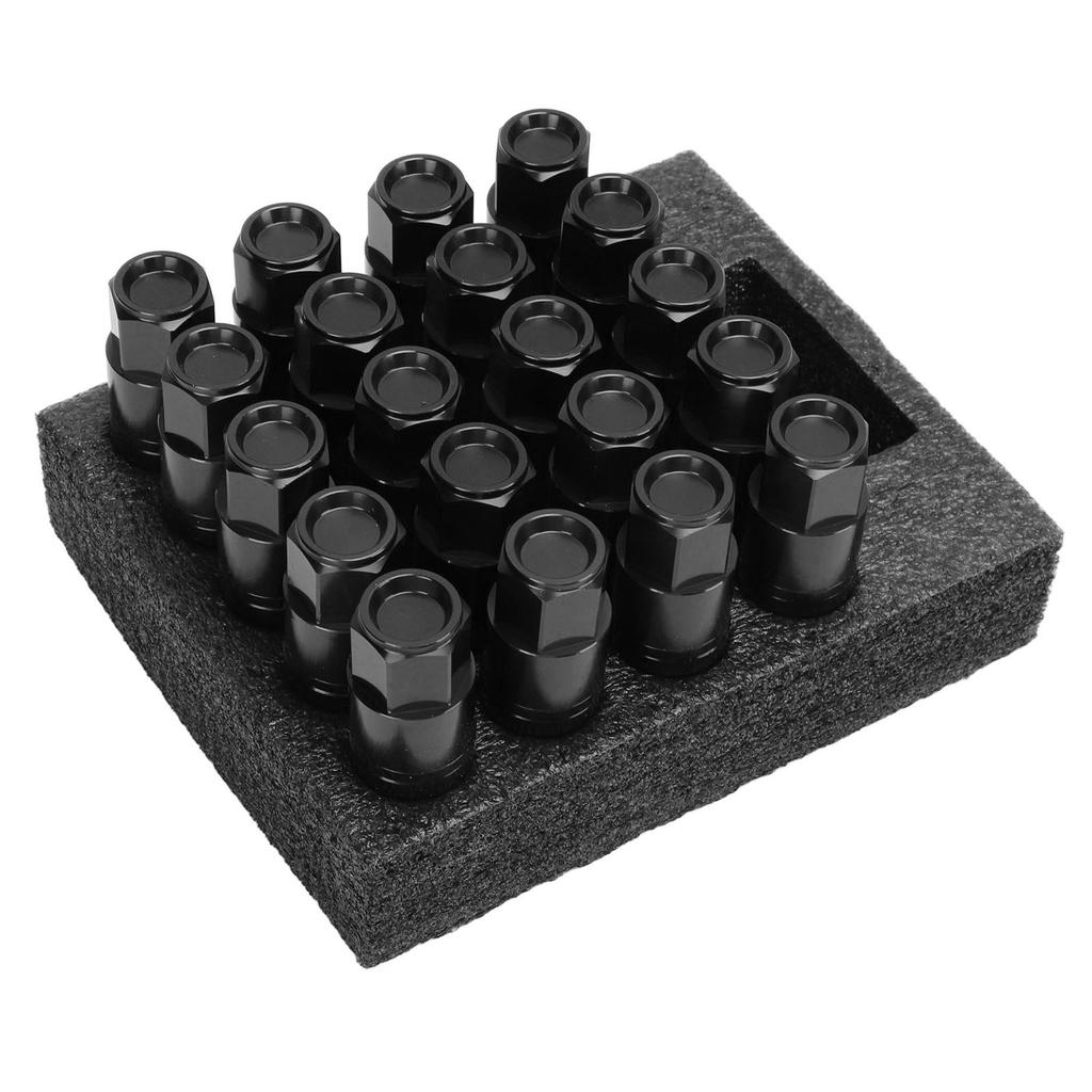 20pcs M14x1.5 Cone Seat Wheel s Lug Nuts Taper Lug Car Accessories for Auto