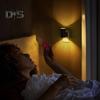 1/2Pcs LED Night Lamp with 16 Colors High Brightness Flicker Free Compact Design Plug-in Night Light Bedside Lamp