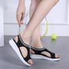 2024 Summer Flyknit Mesh Breathable Women's Plus Size Sandals: Versatile, Comfortable European and American Style