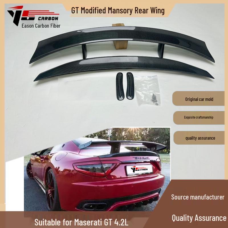 2014 Maserati GT Mansory Carbon Fiber Rear Wing Spoiler