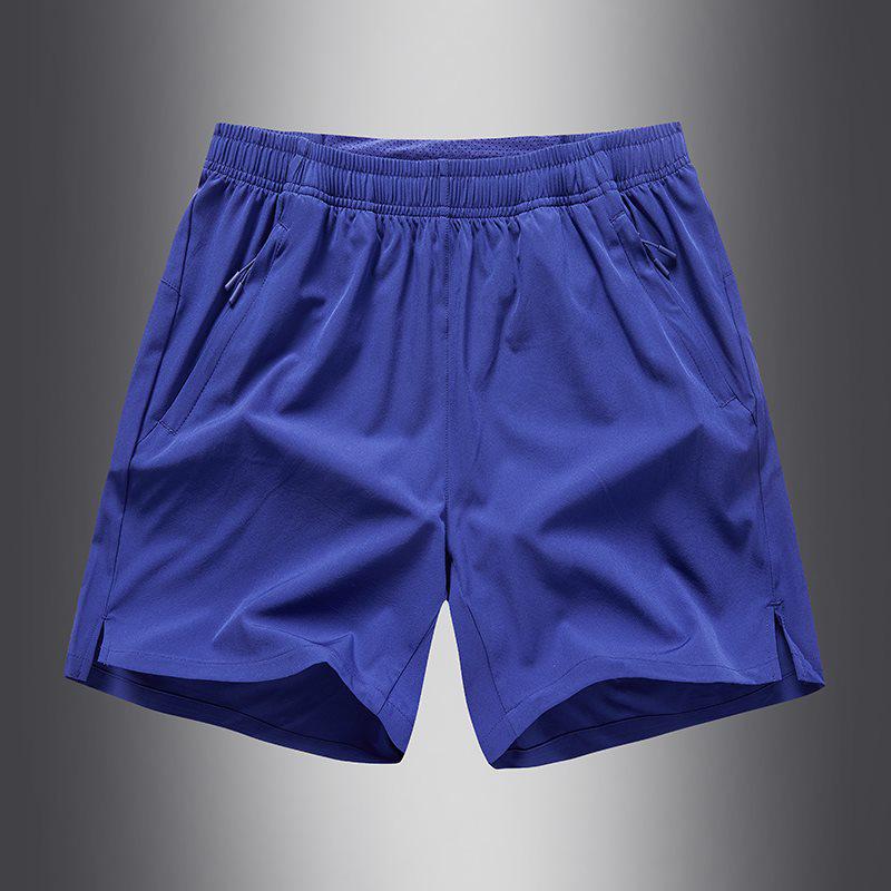 Unisex Quick-Dry Antibacterial Running Shorts - 4 Length, Elastic & Lightweight 8XL звездно-синий