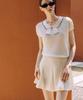 OBER GOLF Double Collar Tie Knit (Cream)