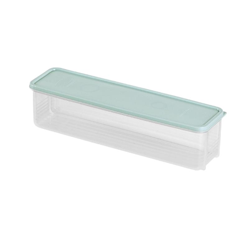 1Pc For Kitchen Pantry Organizer Long Rectangular Box For Cereal Pasta Vegetables Airtight Plastic Food Storage Box Containers