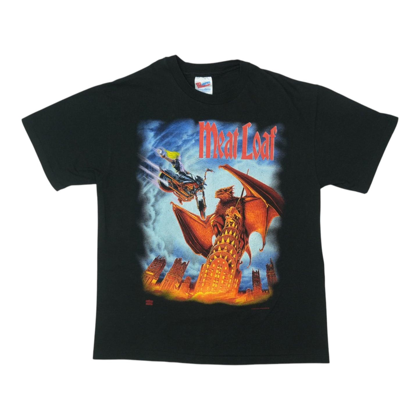 VTG 1993 Meatloaf Louder Than Everything Tour Shirt For Fan VA644 L