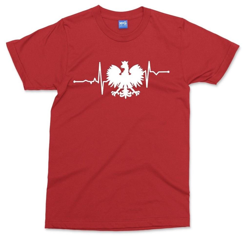 Koszulka Polska TShirt Poland Flag Football Emblem Polish Eagle Gift Unisex Tee S