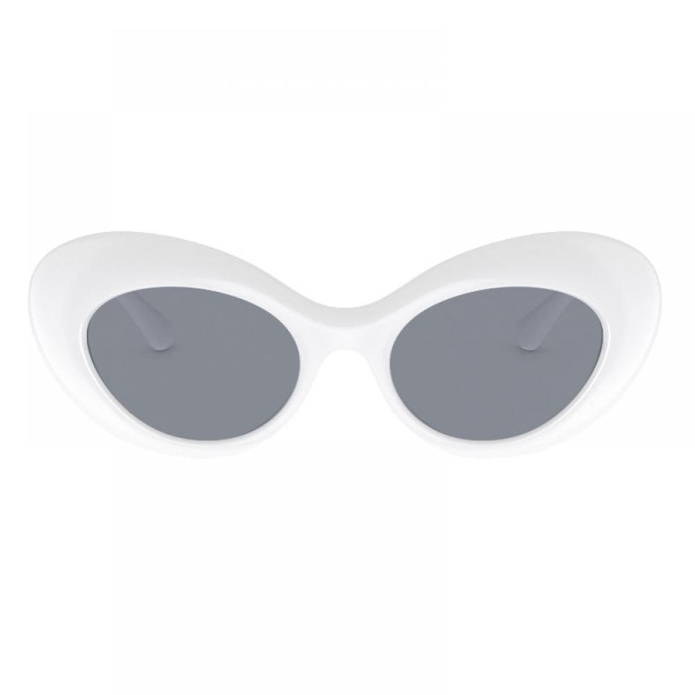 VersAce OvAl Full Rim  With A hAvAnA frAme And dArk Brown Lens. White