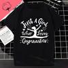 Why Walk When You Can Cartwheel Tumbling Funny Girl Gift Tshirt Pure Cotton Shortsleev Outdoor Clothing Y2k Top