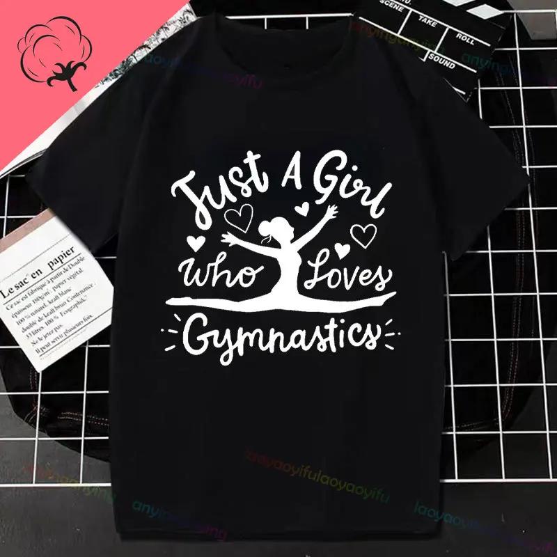 Why Walk When You Can Cartwheel Tumbling Funny Girl Gift Tshirt Pure Cotton Shortsleev Outdoor Clothing Y2k Top