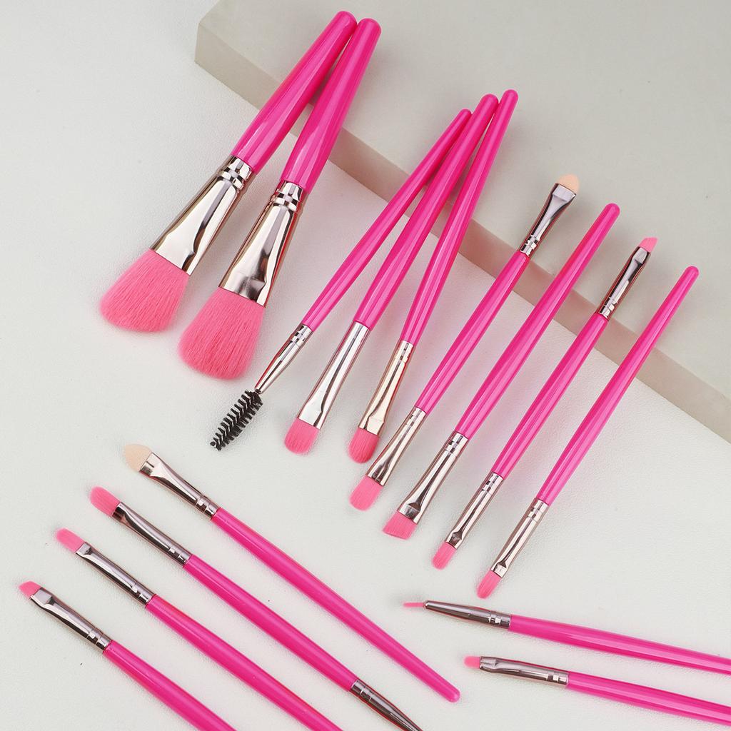 Beauty Tools 15 Loose Powder Brush Blush Brush Eyebrow Brush Eye Brush Fine Makeup Brush Set