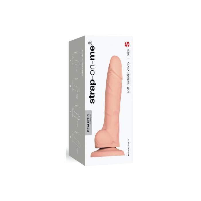 GODE REALISTE Gode réaliste Soft S 13 x 3.5cm strap on me