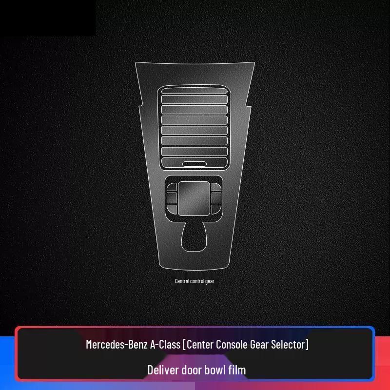 TPU Interior Protective Film for 2019-2025 Mercedes-Benz A-Class A200L/180L - Console & Instrument Panel