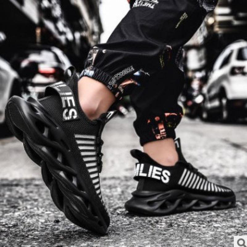 2025 European and American Summer Large-size Shoes Breathable Men's Shoes Flying Woven Mesh Shoes Jinjiang Twist Tide Shoes