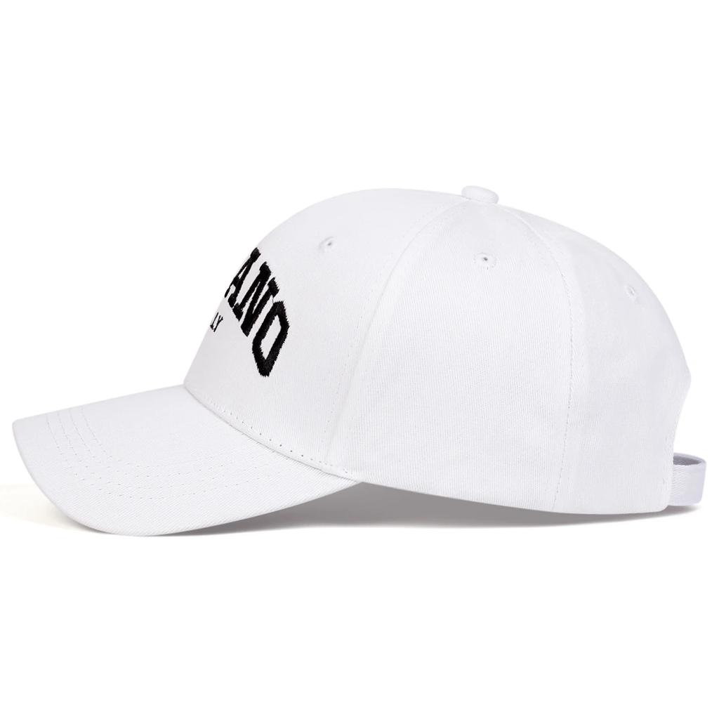 Berretti da Baseball Unisex con Ricamo Lettere Milano Primavera Autunno Outdoor Regolabili Cappelli Casual Cappello Parasole Cappellino Sportivo
