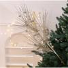 Shimmering Christmas Tree Decoration Sparkling Artificial Plastic Branch For Holiday Tree Wreath Wedding Decoration