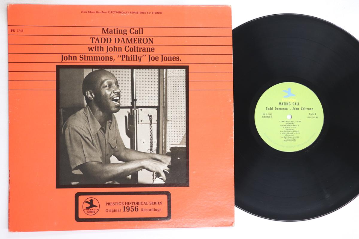 

Виниловая пластинка TADD DAMERON, JOHN COLTRANE - Mating Call PRT7745 PRESTIGE США Джаз Б/У