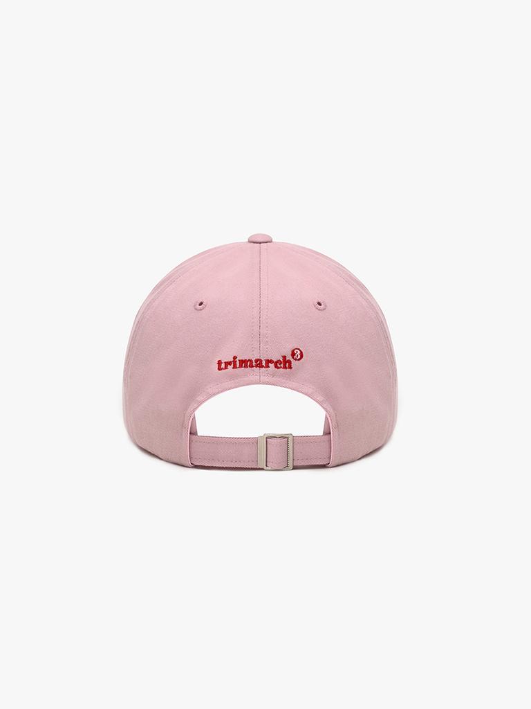 Teulimachi Tri / Triple Logo Ball Cap / Pink