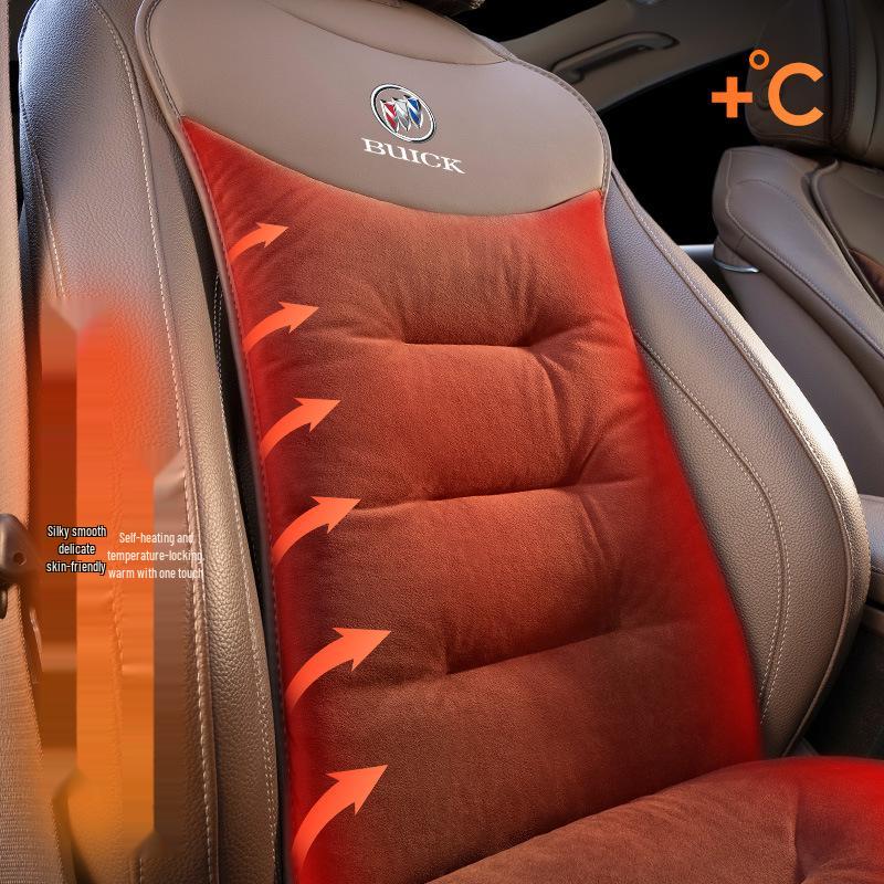 Flannel Winter Seat Cushions for Buick Envision Plus, Regal Velite 6, LaCrosse GL8 Series
