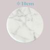 Nordic Marble Insulated Coaster – Round/Square Heat-Proof Cup Holder & Photo Prop.