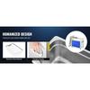 3L Ultrasonic Cleaner Machine Stainless Steel Ultrasonic Cleaning Machine Digital Heater Timer Jewelry Cleaning for Home