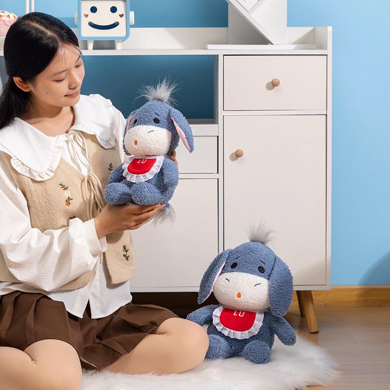 Cute Cute Little Donkey Doll Plush Toy Little Donkey Doll Children Soothing Rag Doll Boy Birthday Gift