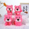 Cartoon Bear Night Light Anime Soft Bedroom Led Lights Keychain Christmas Gifts