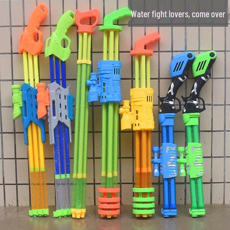 JINGRUIXIANG Spider Multi-Hole Pull-Out Water Gun Toy