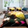 Siegel Bettbezug King Size Schönes schwimmendes Siegel Bettwäsche-Set Niedlicher Ozean Exotischer Stil Meeresleben Polyester Deckenbezug